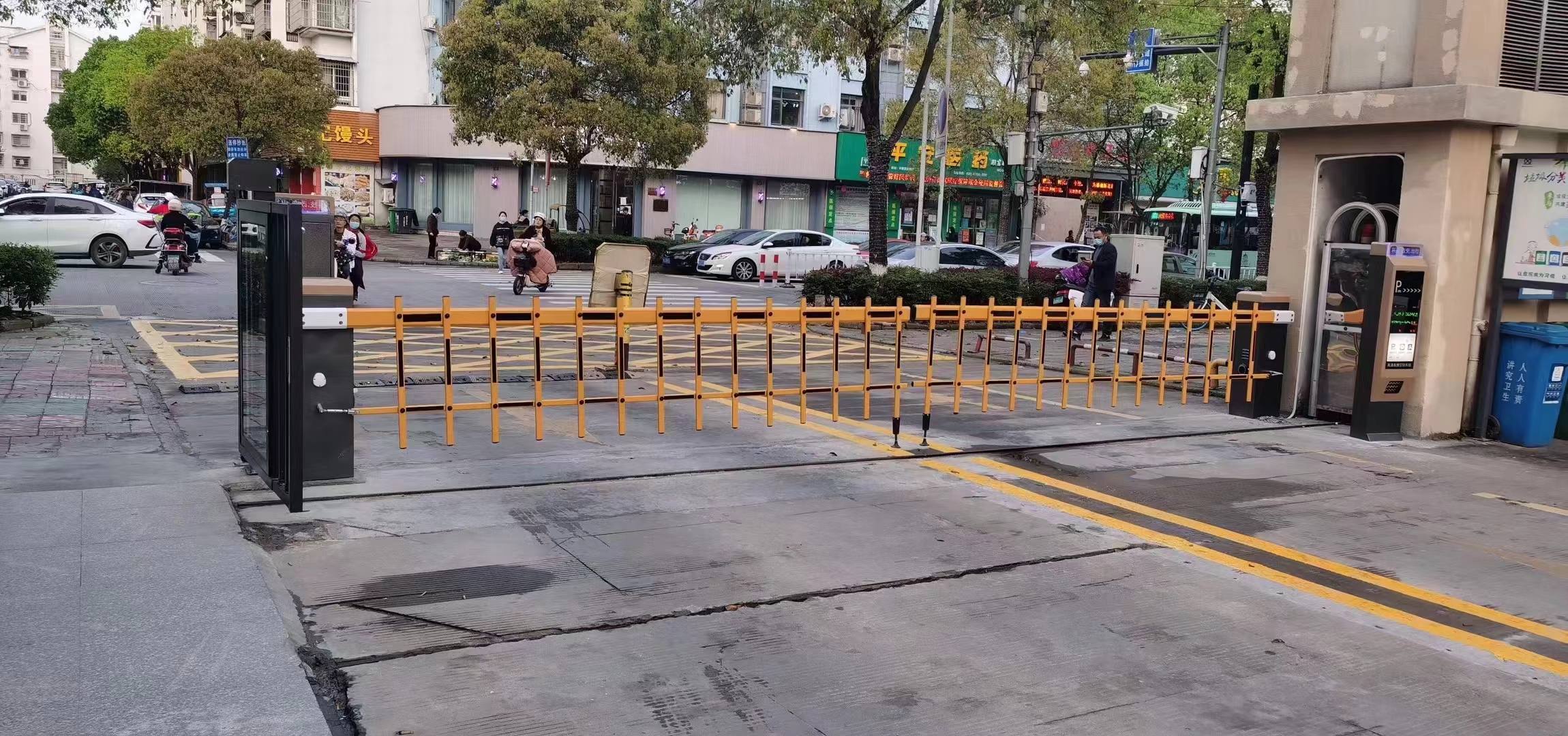 工地出入口道闸|建筑工地出入口道闸|校园出入口道闸|工业区出入口道闸|石家庄道闸-河北智控科技有限公司